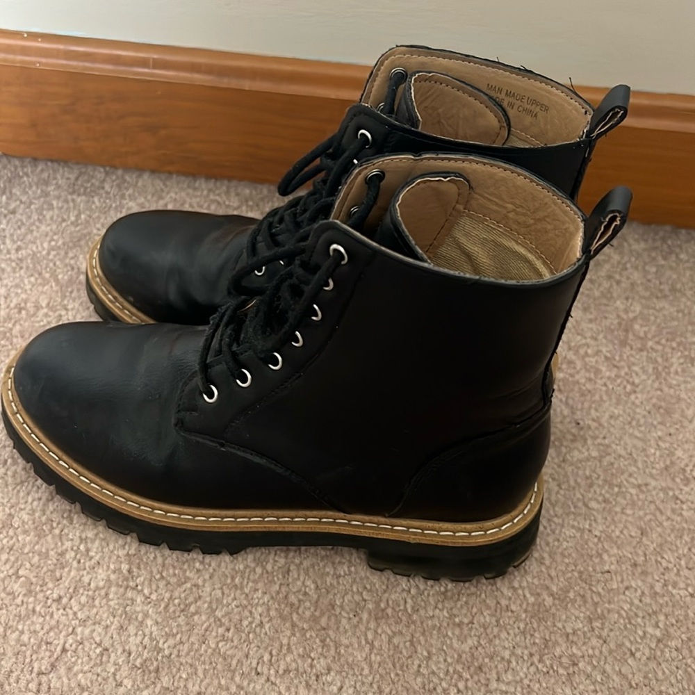 VICI Black Combat Boots